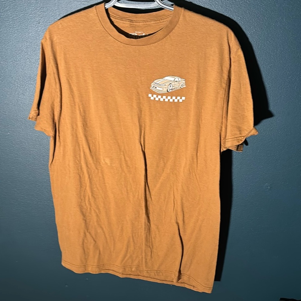Eighty Eight Brand Men’s Burnt Orange Last Lap T-Shirt Size Large